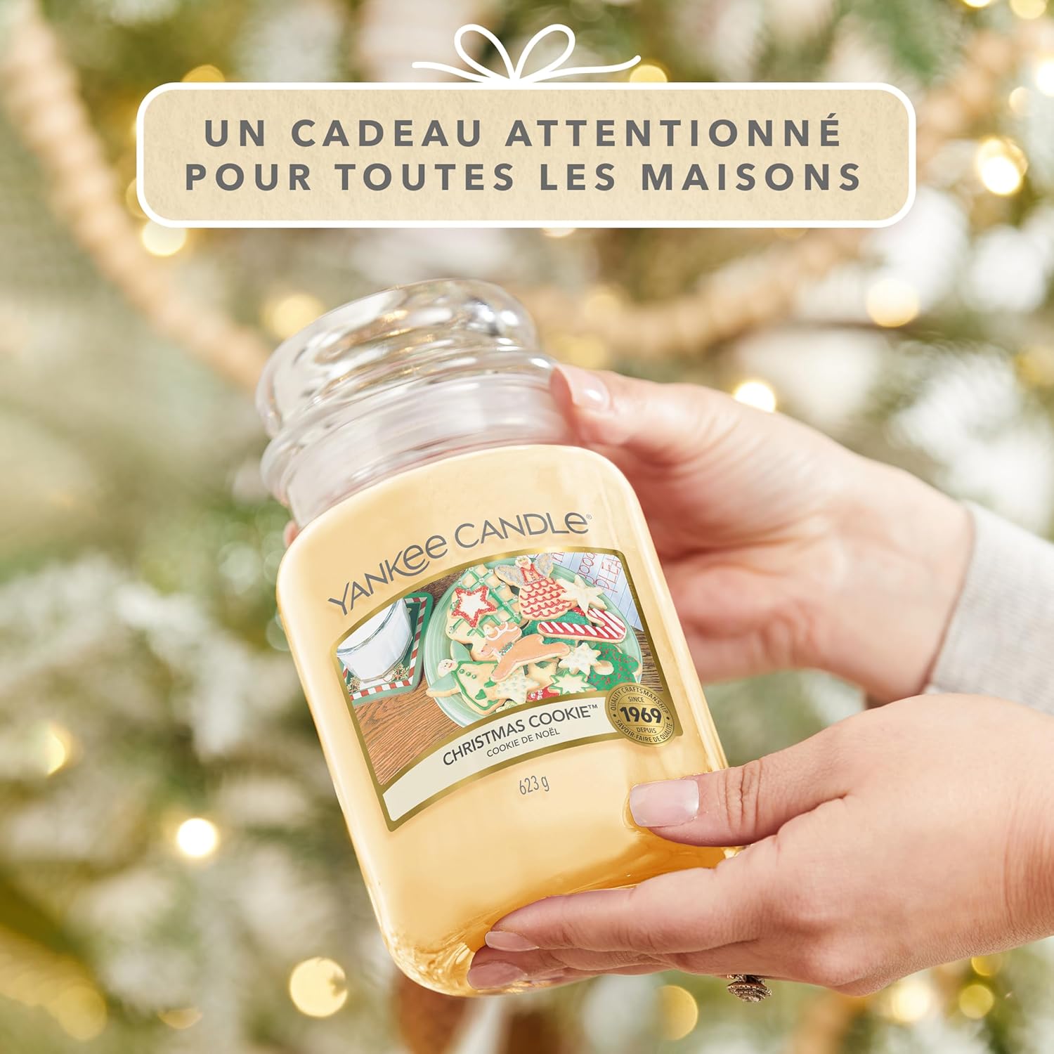 Bougie parfumée pour une décoration apaisante, créant une ambiance chaleureuse – Image 5