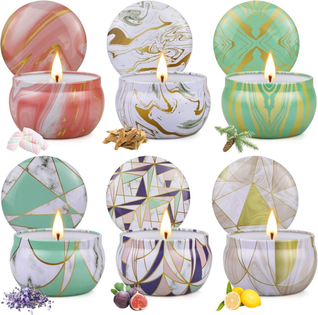 Bougie parfumée pour une décoration apaisante et une ambiance chaleureuse