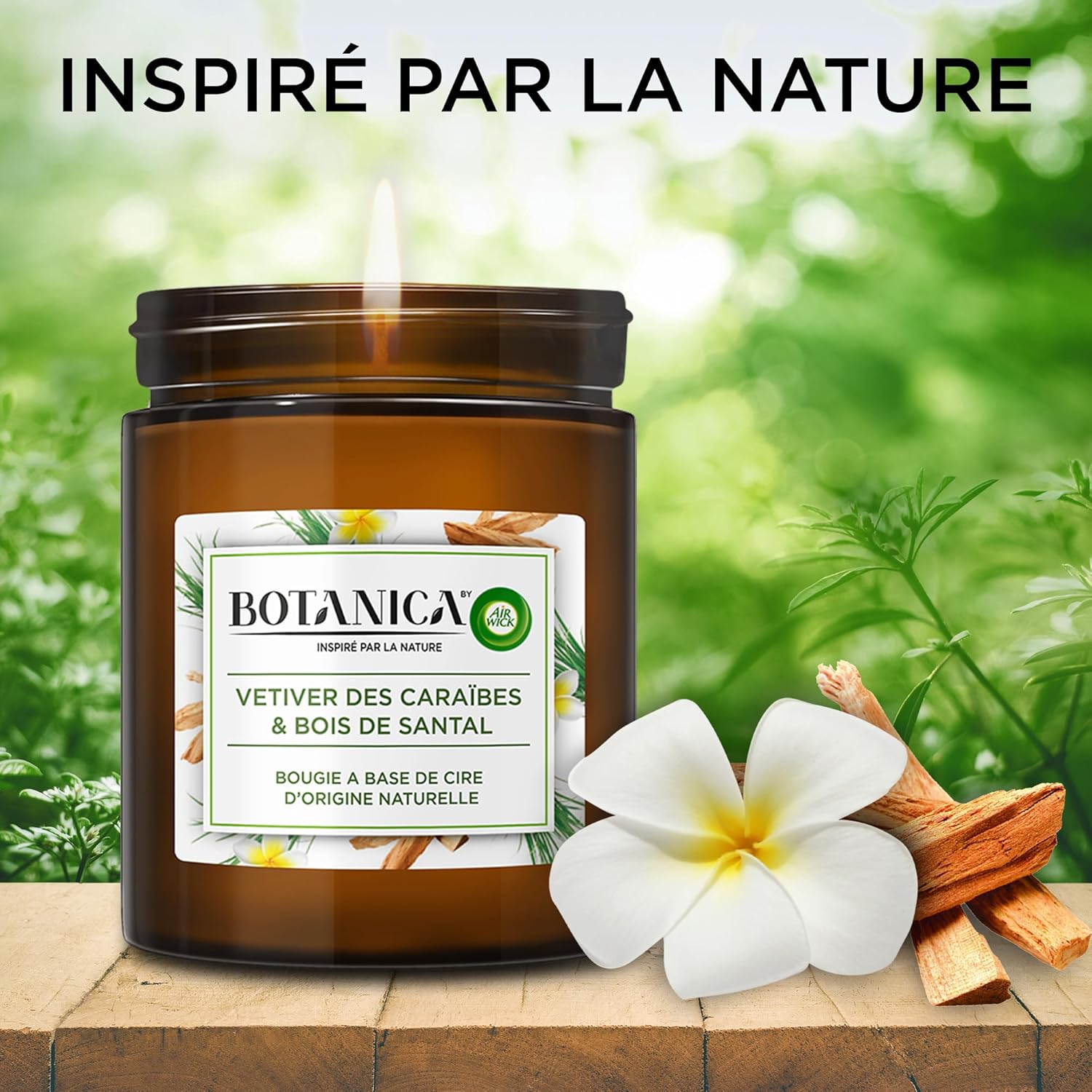 Bougie parfumée pour une décoration élégante, créant une ambiance chaleureuse – Image 4