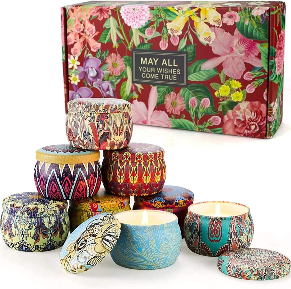 Bougie parfumée pour une décoration élégante - créez une ambiance chaleureuse chez vous