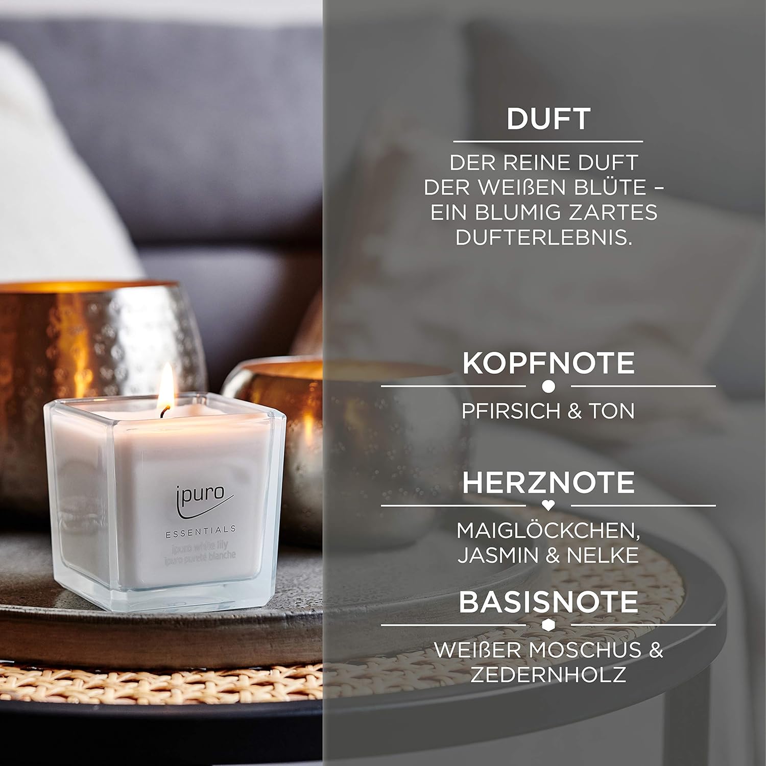 Bougie parfumée pour une ambiance chaleureuse et relaxante – Image 3