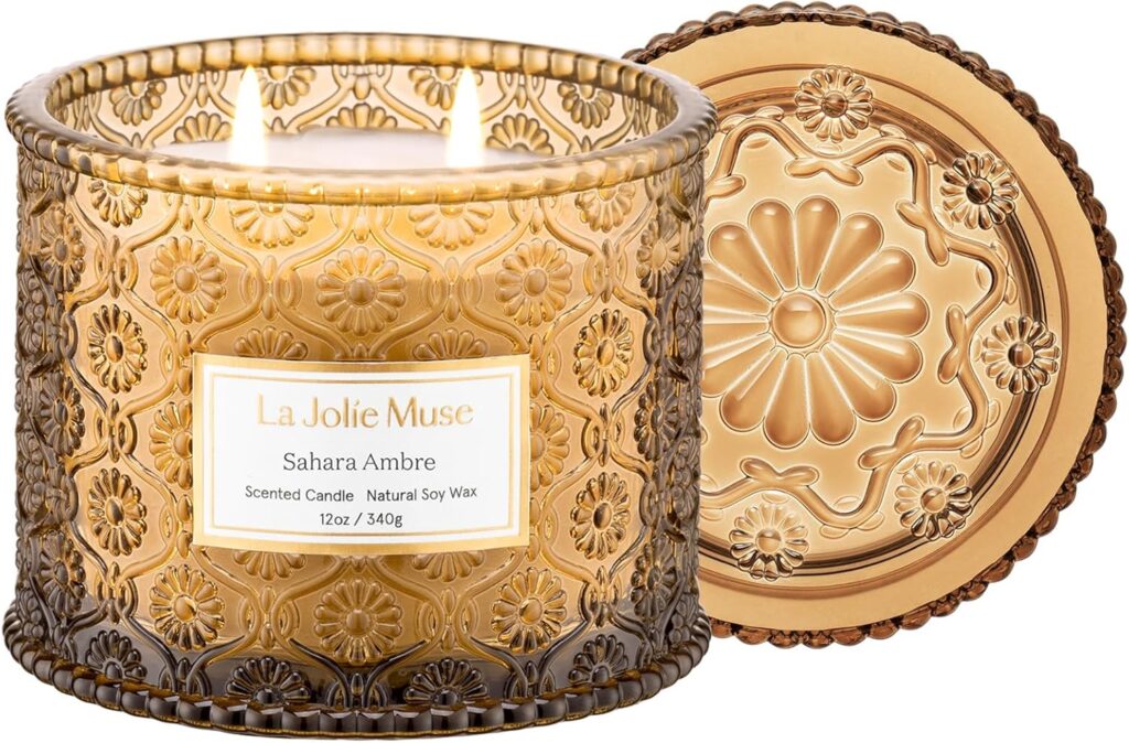 Bougie parfumée pour une ambiance chaleureuse et relaxante à la maison