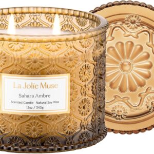 Bougie parfumée pour une ambiance chaleureuse et relaxante à la maison