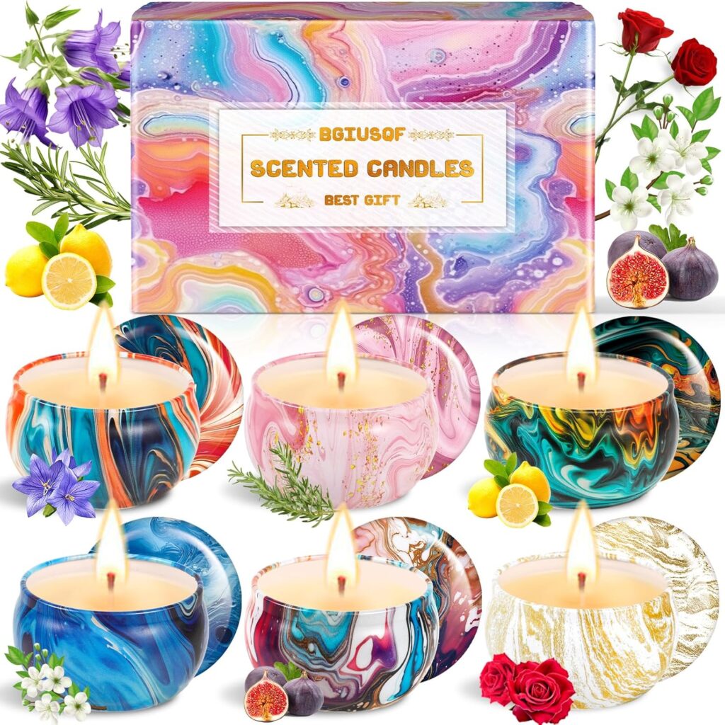 Bougie parfumée pour une ambiance chaleureuse et relaxante