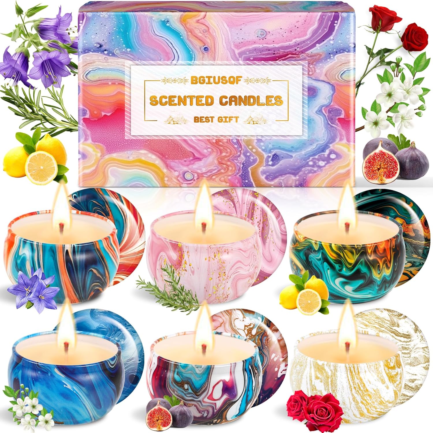 Bougie parfumée pour une ambiance chaleureuse et relaxante