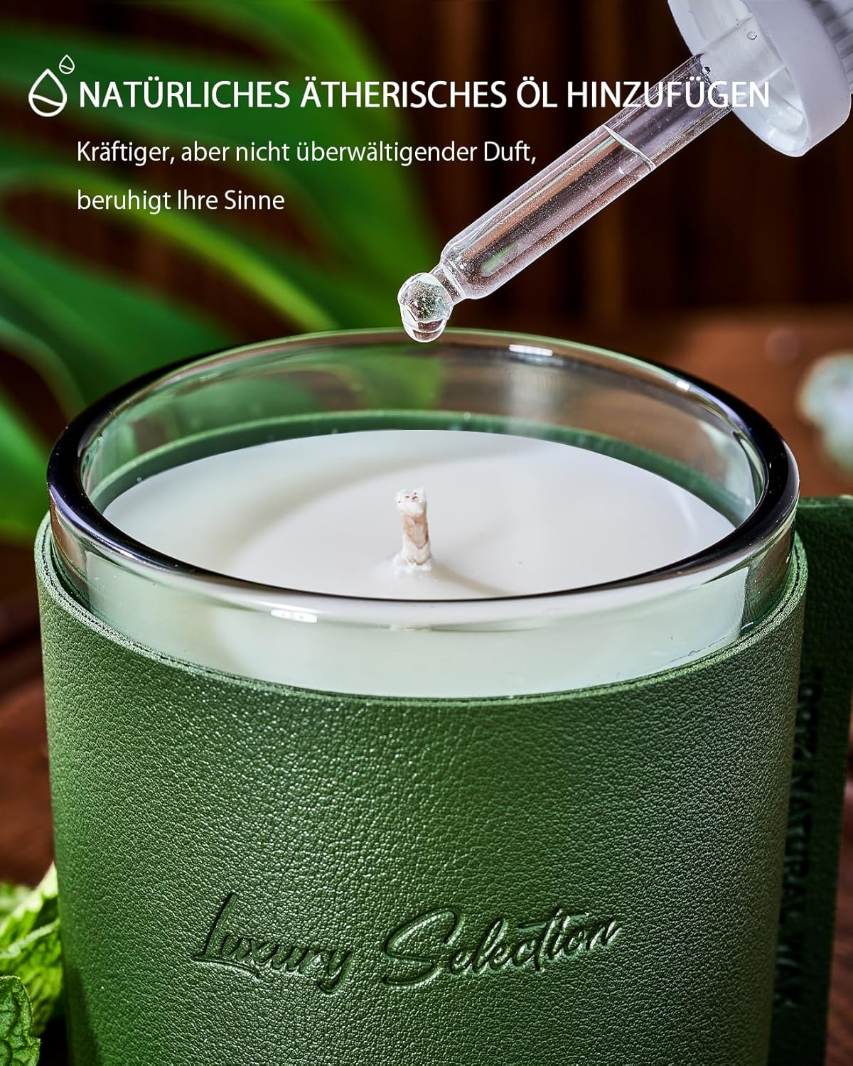 Bougie parfumée pour la décoration intérieure : une ambiance chaleureuse et apaisante – Image 4