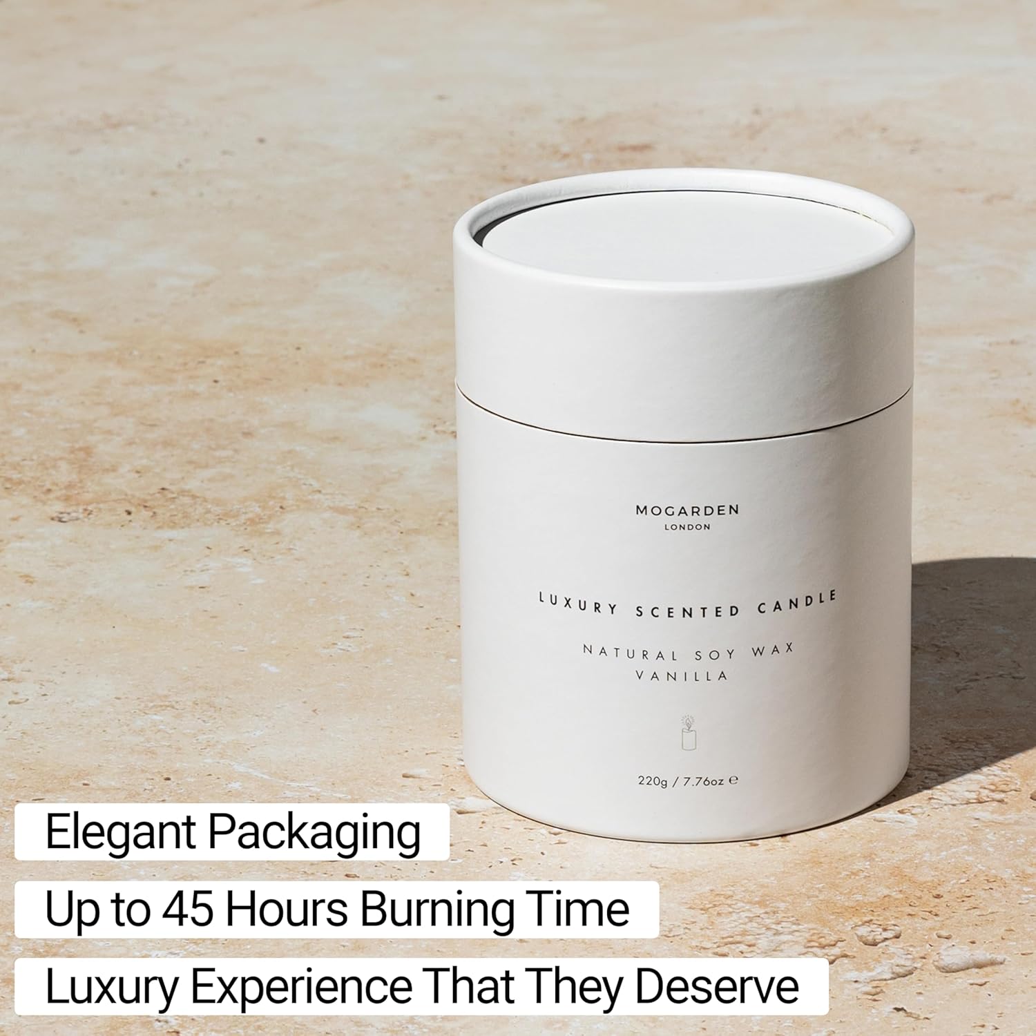 Bougie parfumée pour une décoration élégante, offrant une ambiance chaleureuse – Image 6