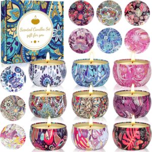 Bougie parfumée pour une ambiance chaleureuse, idéale pour la décoration et la détente