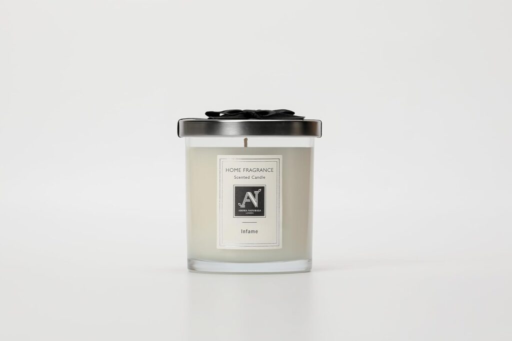 Bougie parfumée pour une décoration apaisante et une ambiance chaleureuse