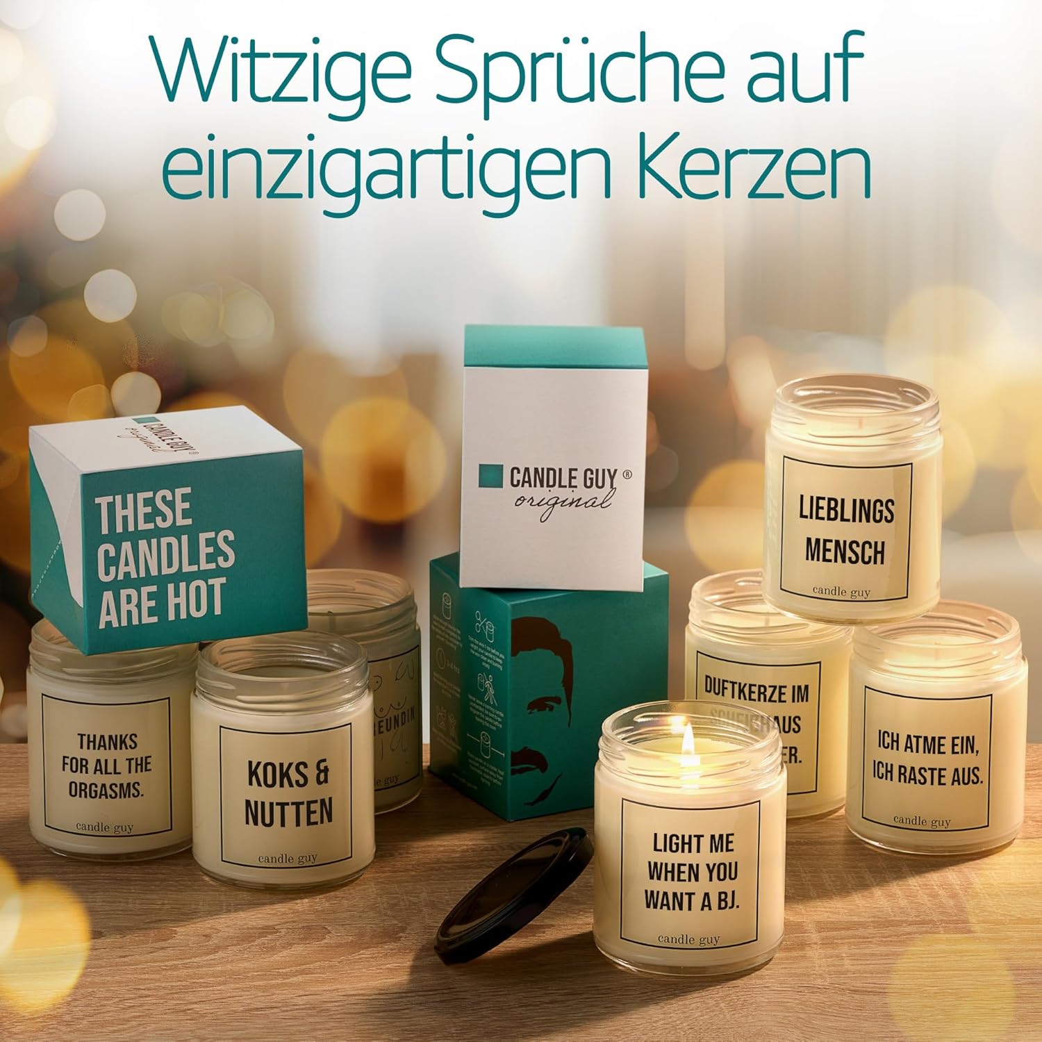 Bougie parfumée pour la décoration intérieure, ambiance chaleureuse et apaisante – Image 7