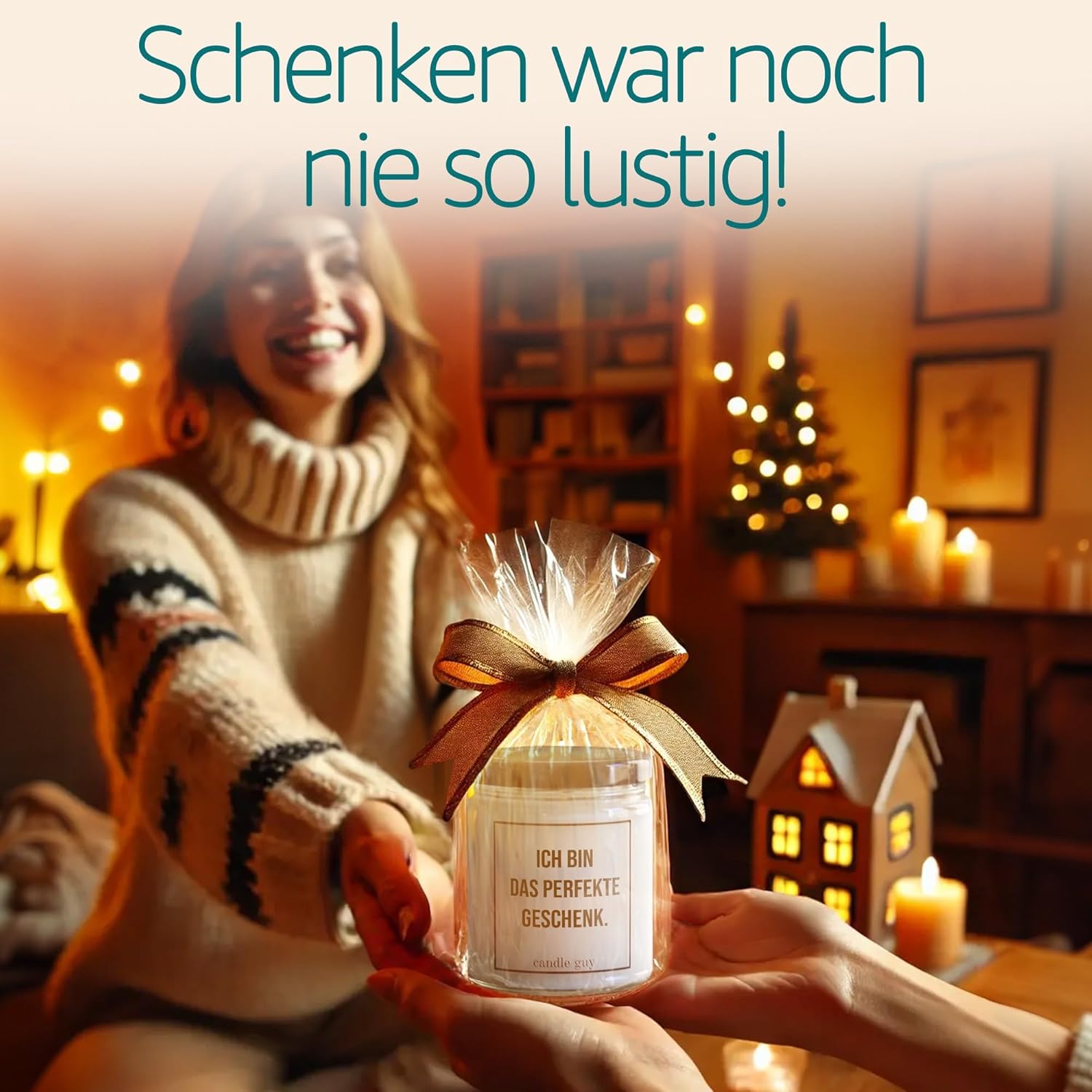 Bougie parfumée pour la décoration intérieure, ambiance chaleureuse et apaisante – Image 6