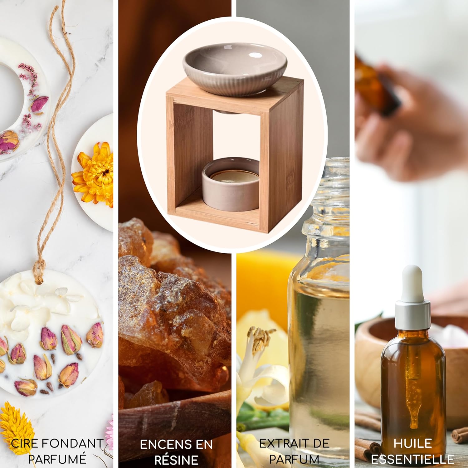 Bougie parfumée pour la détente : créez une ambiance chaleureuse et apaisante – Image 4