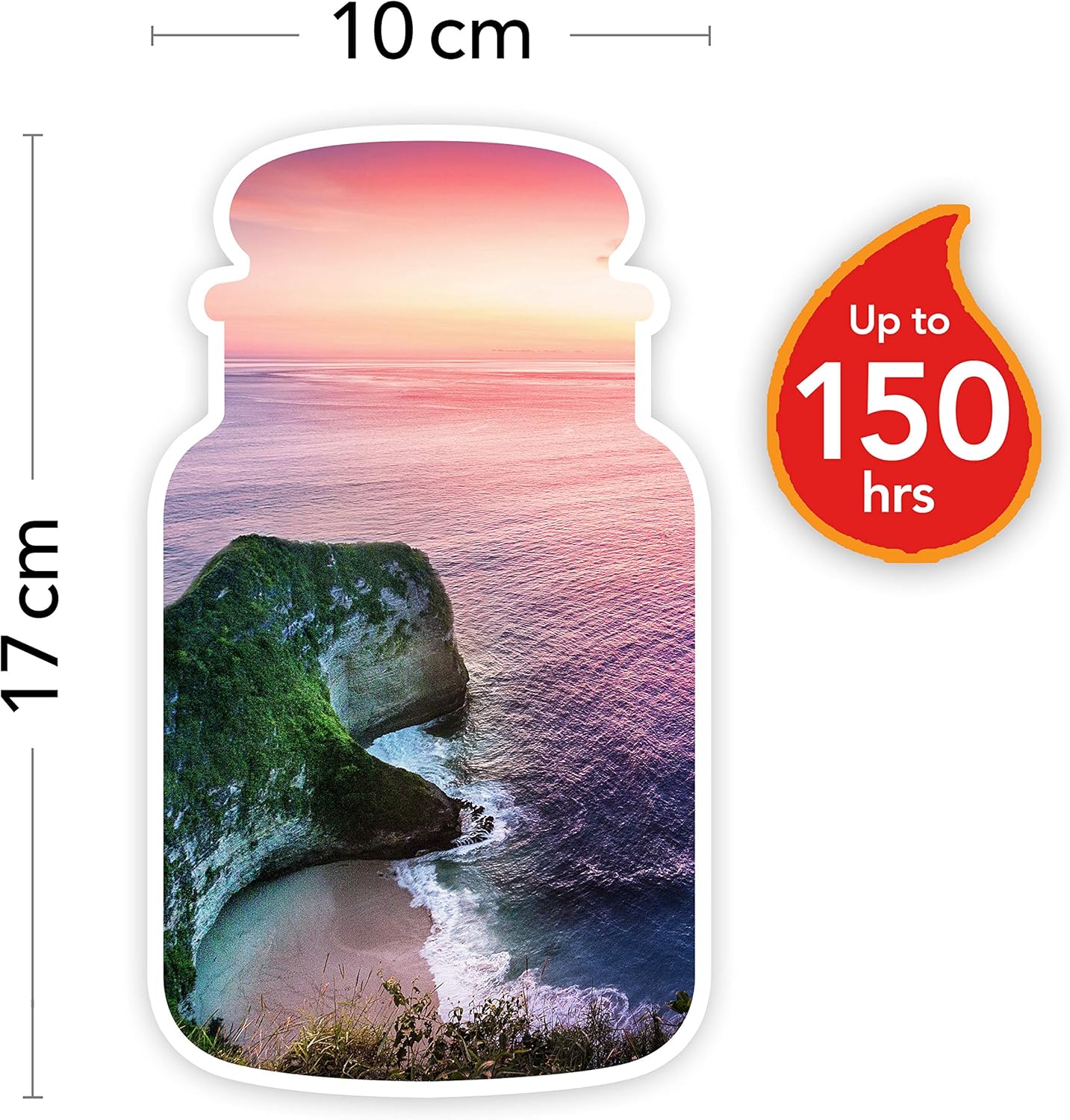 Bougie parfumée pour une ambiance chaleureuse et relaxante
Idéale pour la décoration intérieure ou un cadeau apaisant – Image 2