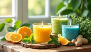 découvre notre sélection des meilleures bougies parfumées pour dynamiser ton quotidien, stimuler ta motivation et insuffler une ambiance énergisante chez toi.