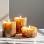Bougies à l'huile usagée découvrez nos bougies artisanales fabriquées à partir d'huile usagée recyclée, une alternative écologique et durable pour illuminer votre intérieur.