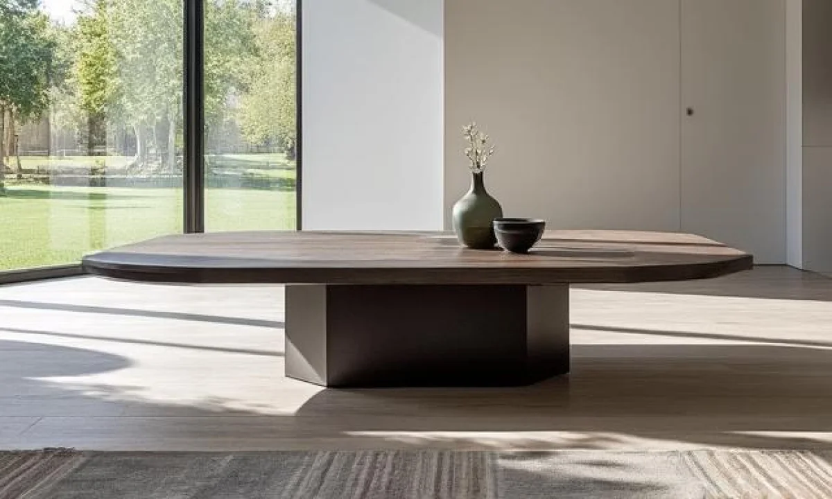 Table basse contemporaine conçue par made in design
